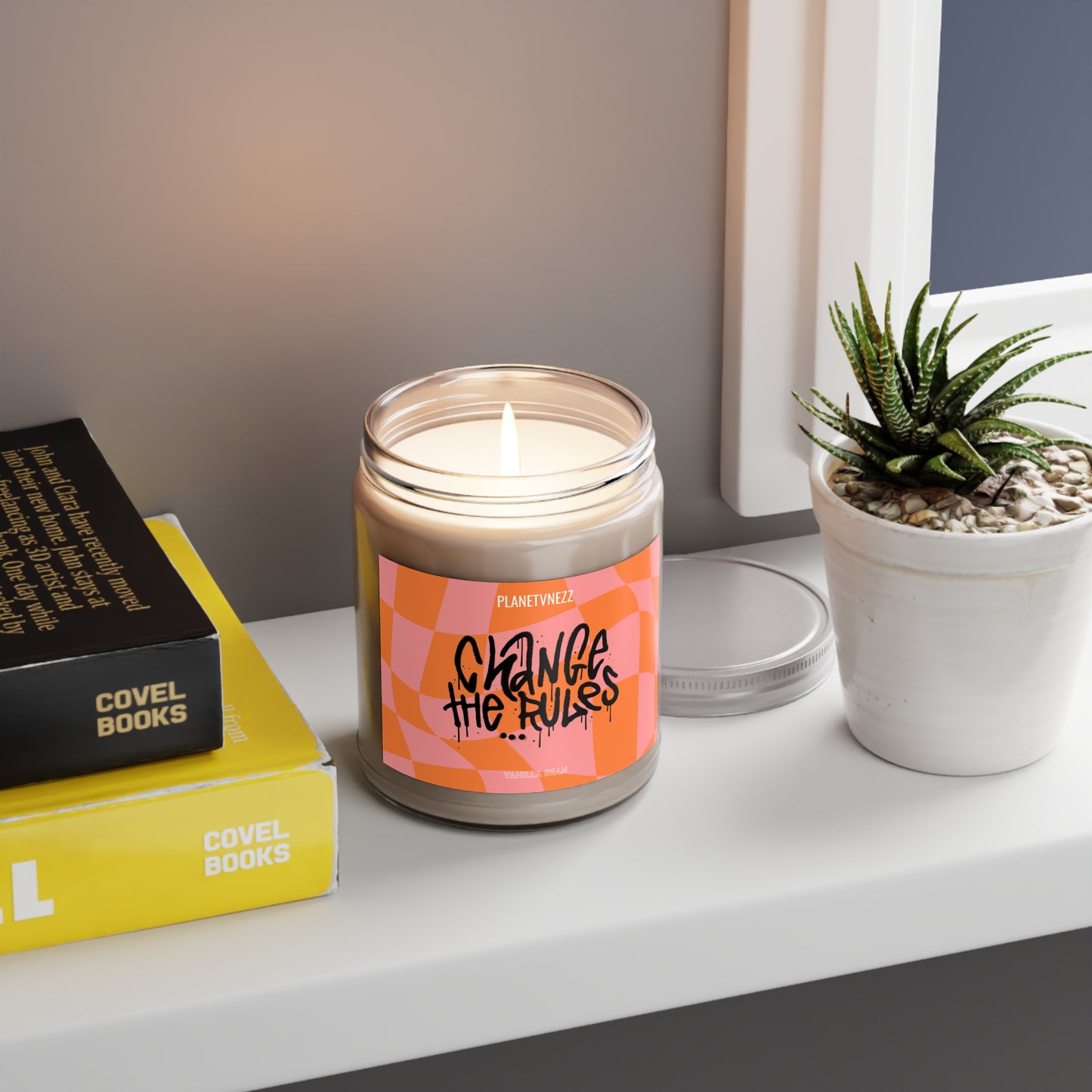 Fun Retro Scented Candle